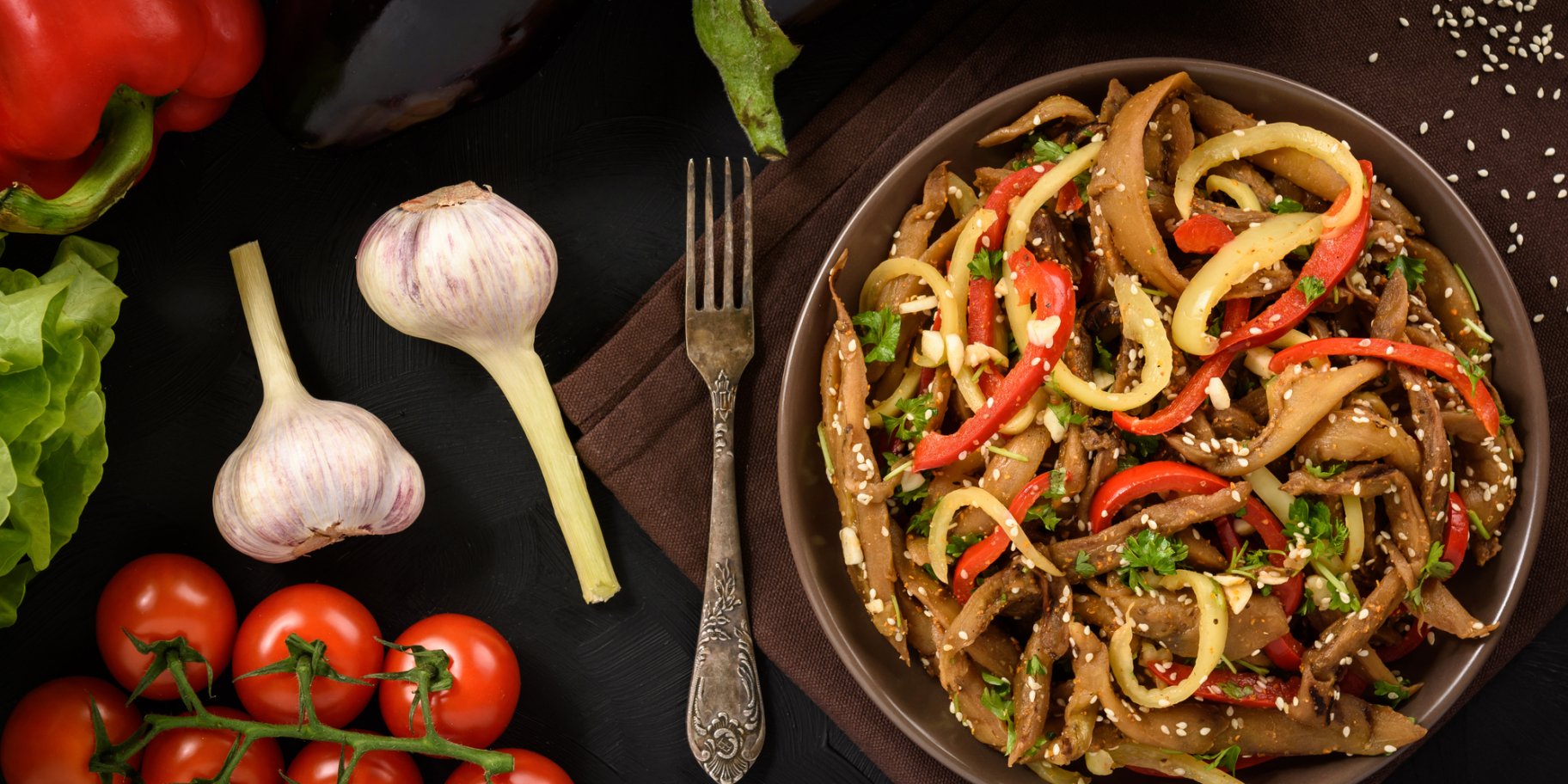 Баклажаны по-азиатски