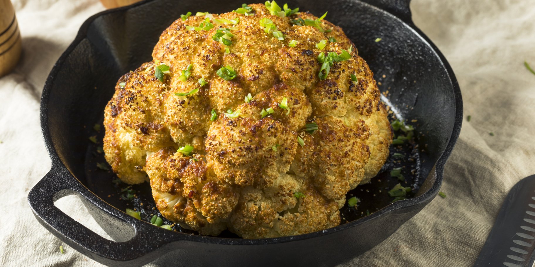 Фарширована цвітна капуста з сиром