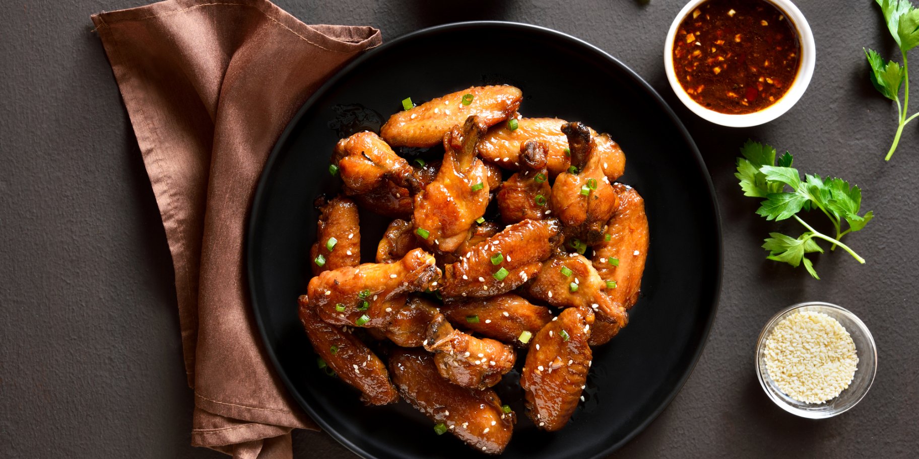 Крильця у маринаді