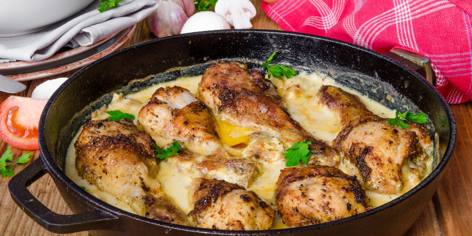 Курячі ніжки під сиром