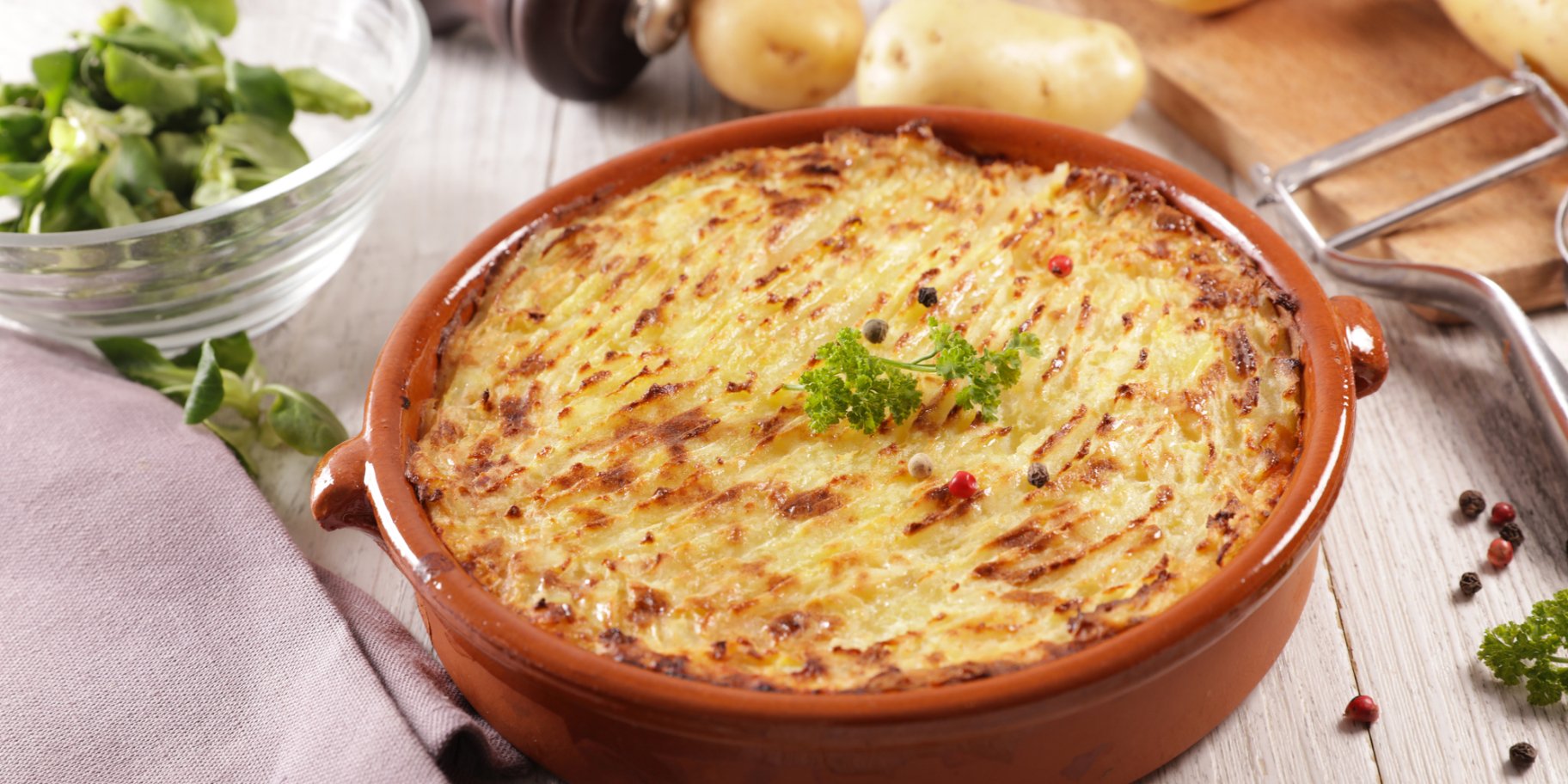 Бараняча корейка під картопляним пюре