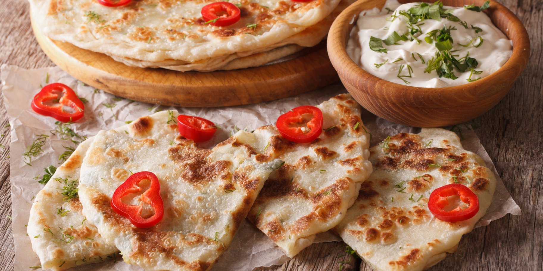 паратха, индийские лепешки