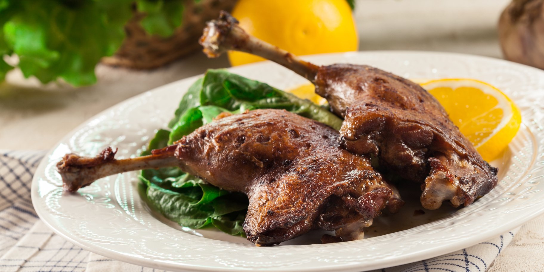 Святкова качка конфі