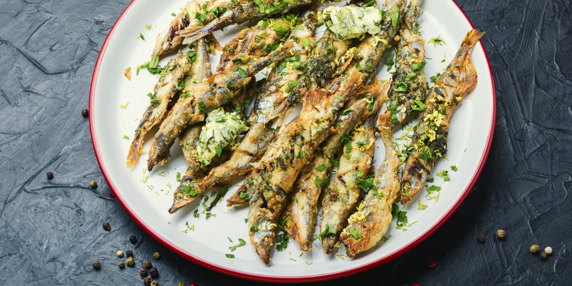 Жареная мойва в панировке