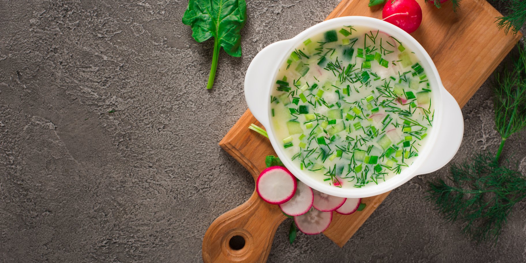 Холодник з редискою