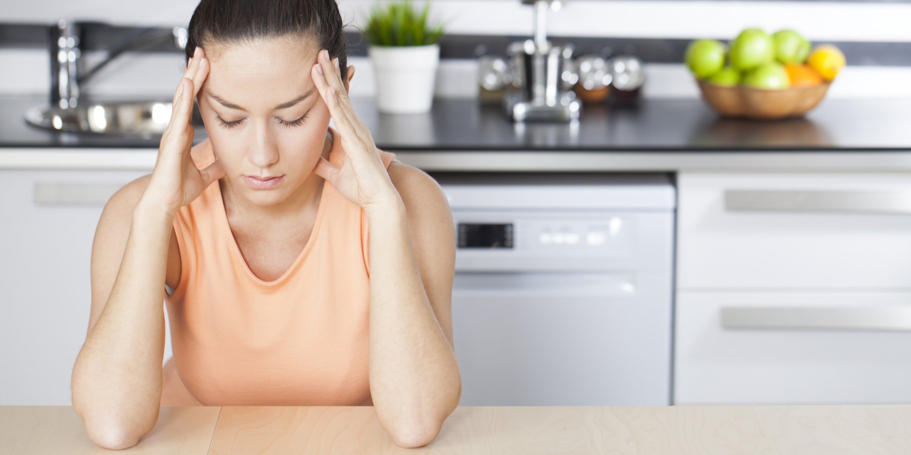 Жінка стресує