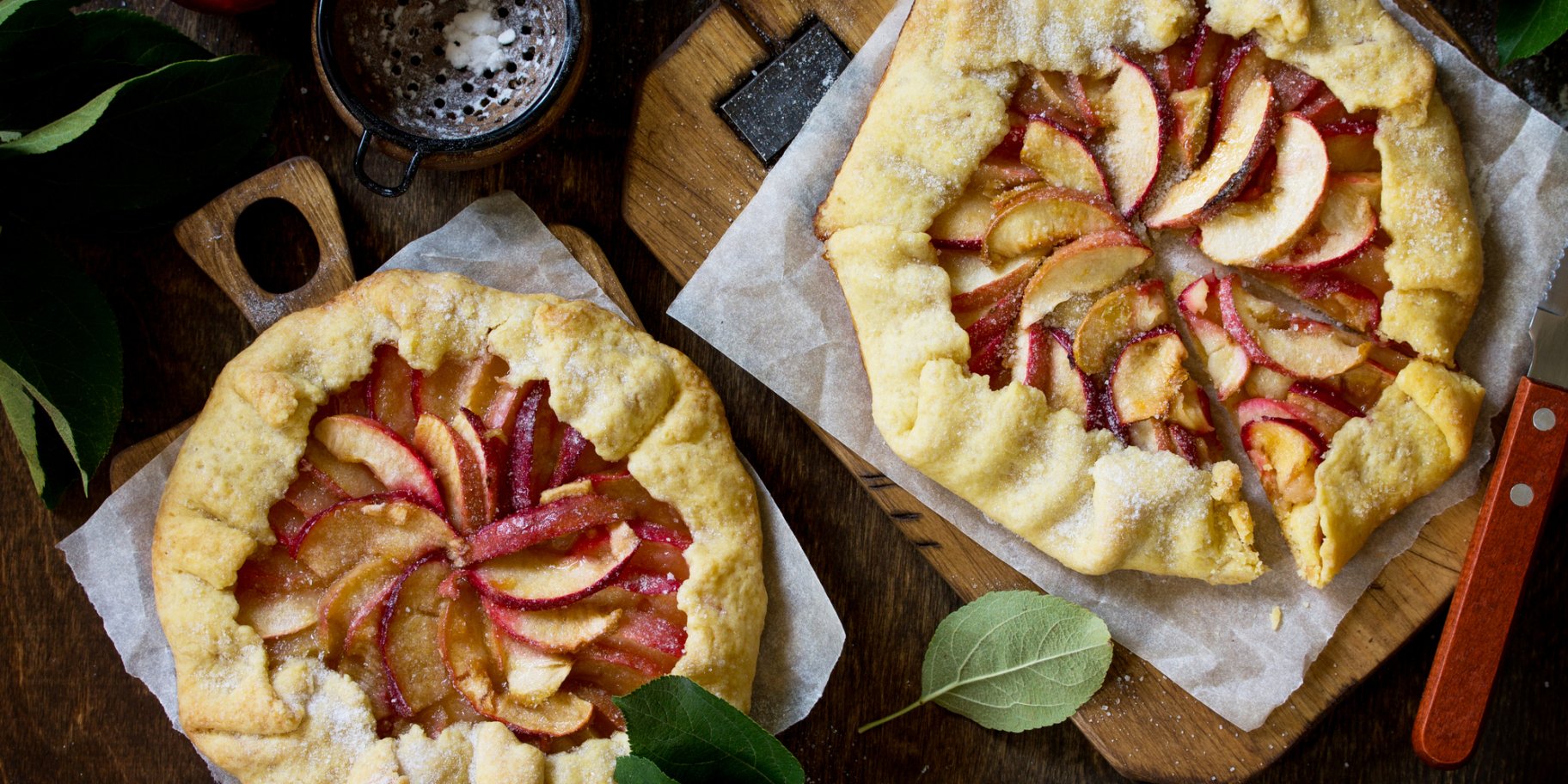 Галета з яблуками і чебрецем - рецепт