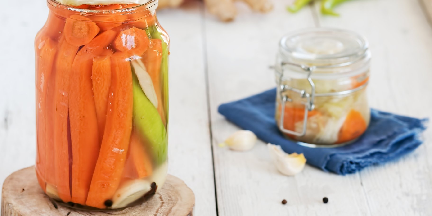 Маринована морква на зиму в банці
