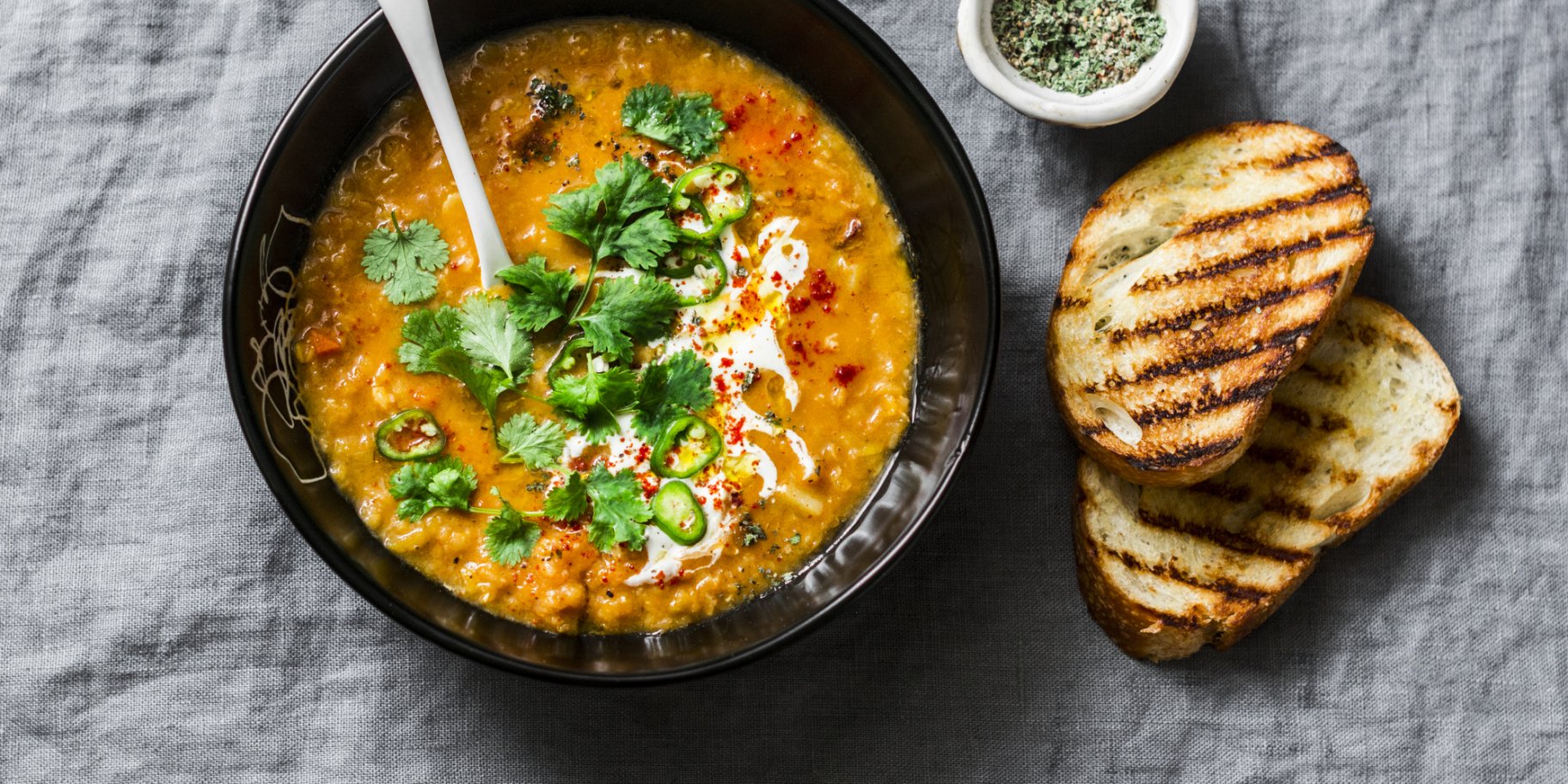 Вегетаріанське карі з гарбузом