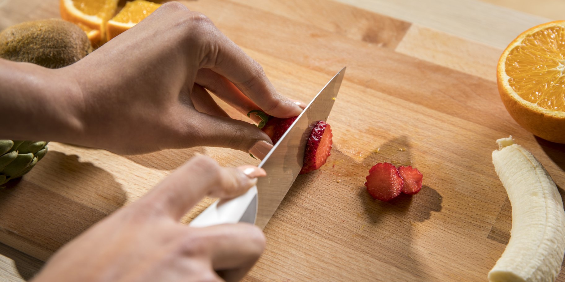 Як тримати ніж при нарізанні