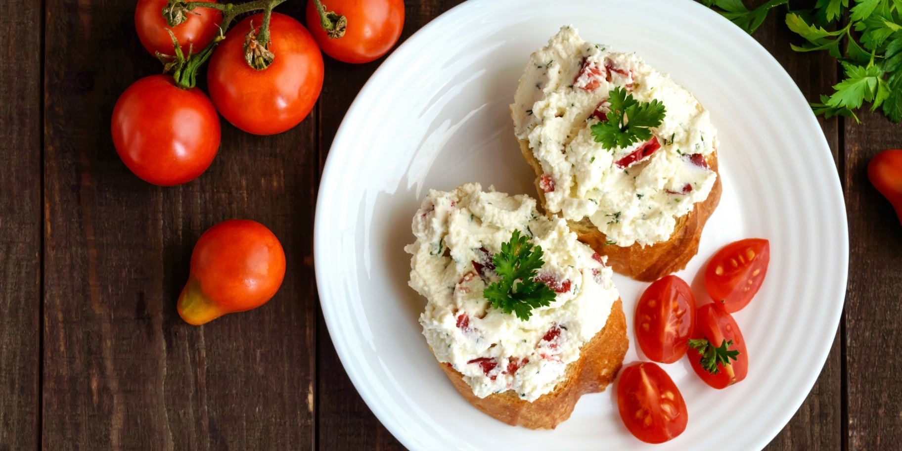 Паштет из брынзы с зеленью