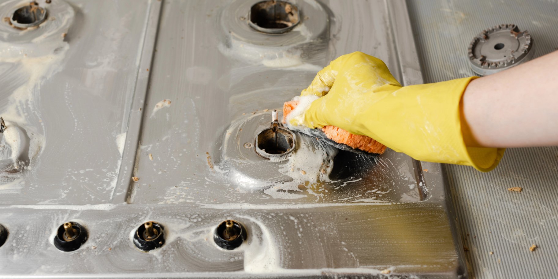 Як мити газову плиту