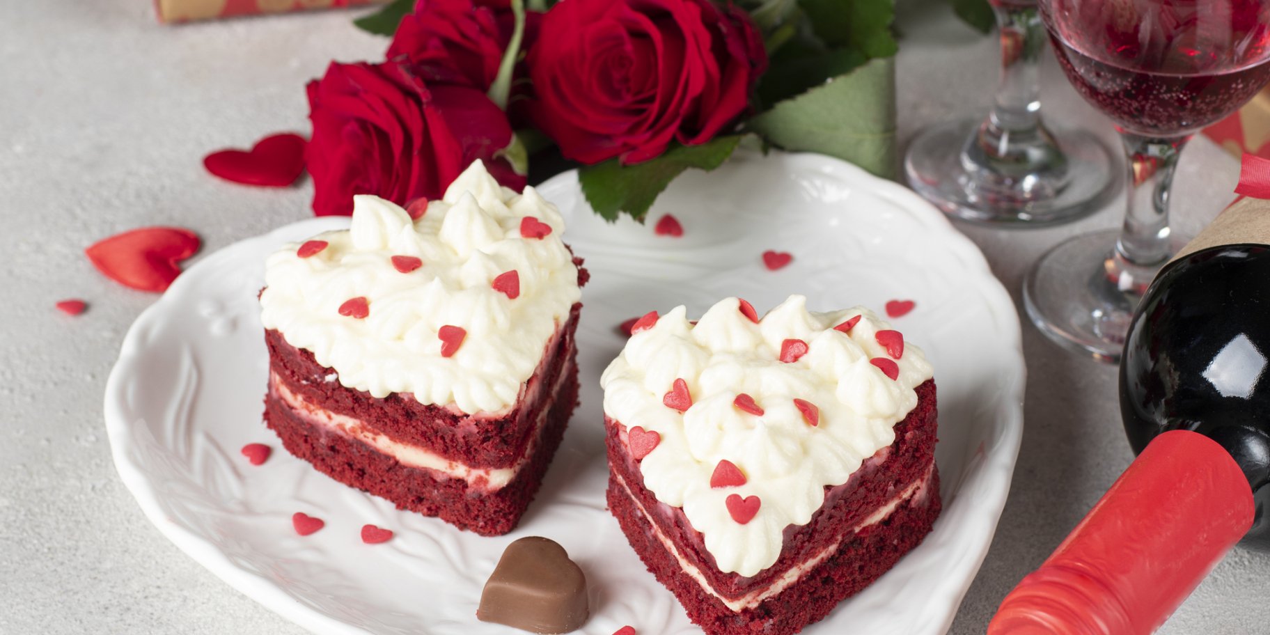Тортики на День святого Валентина