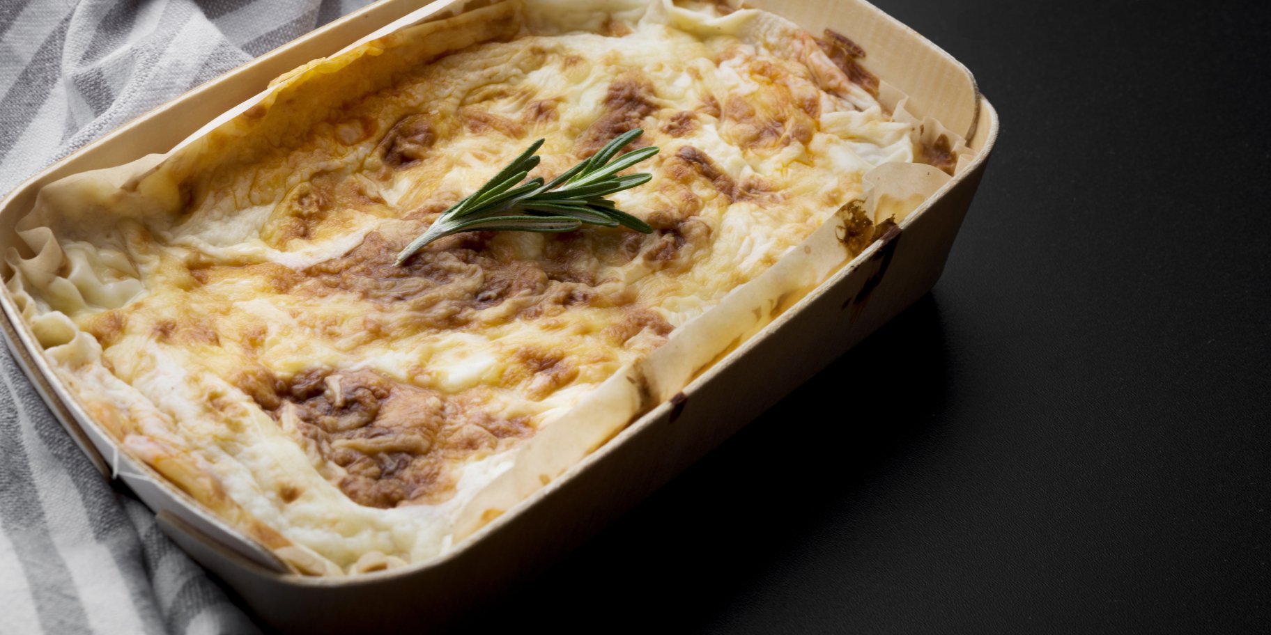 Сырная лазанья