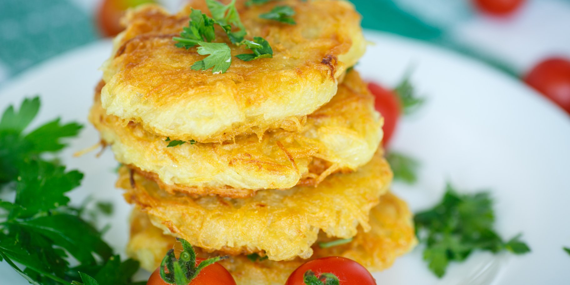 Картопляні коржики з сиром