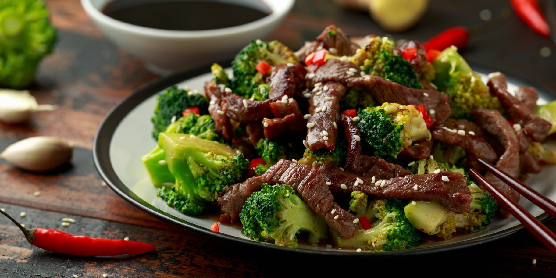 Яловичина з броколі по-китайськи