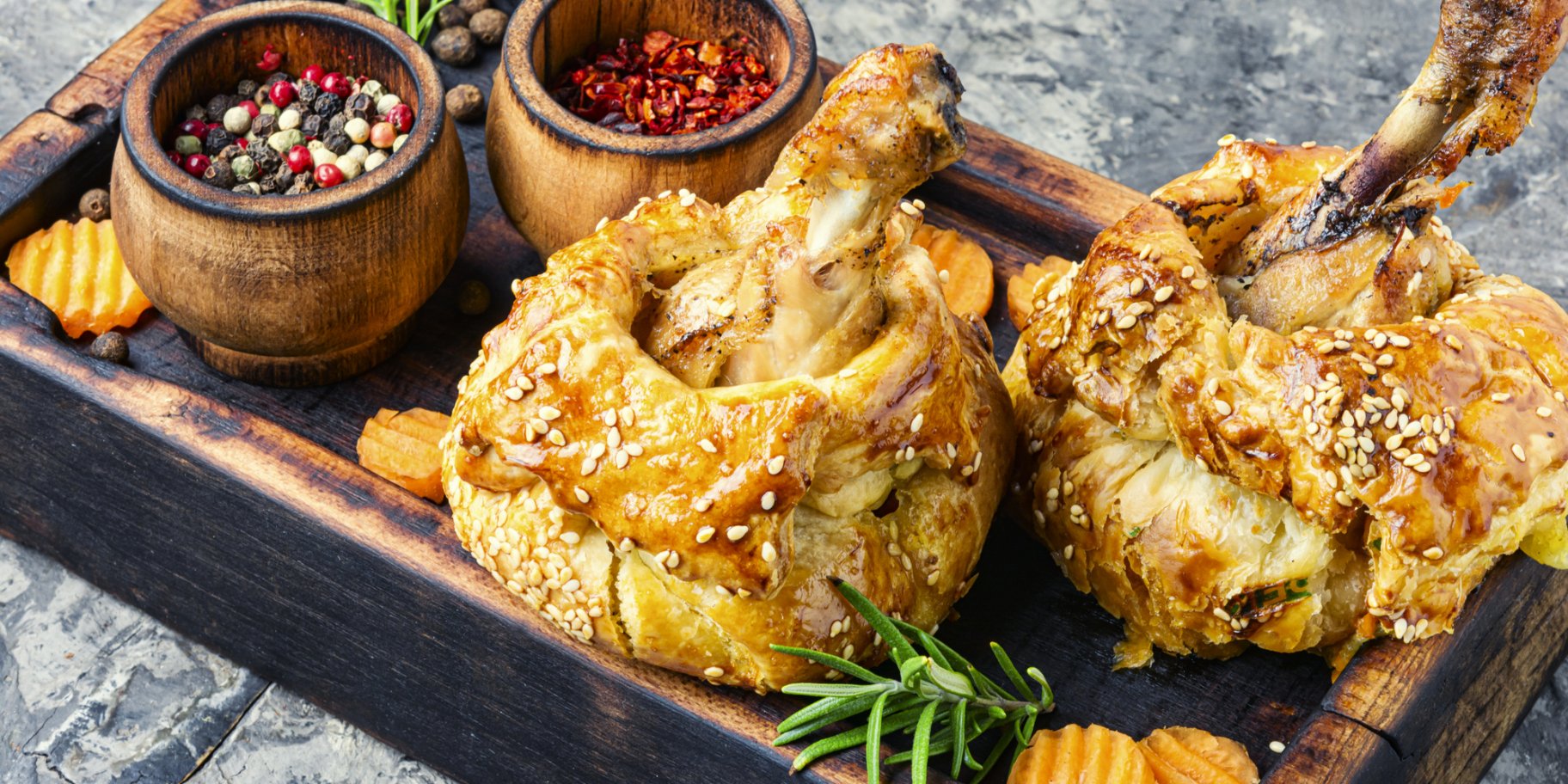 куриные ножки в тесте