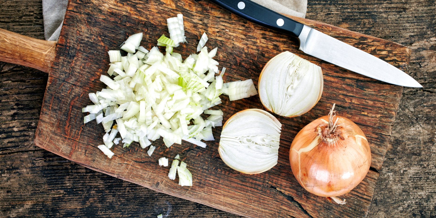 Подрібнена цибуля