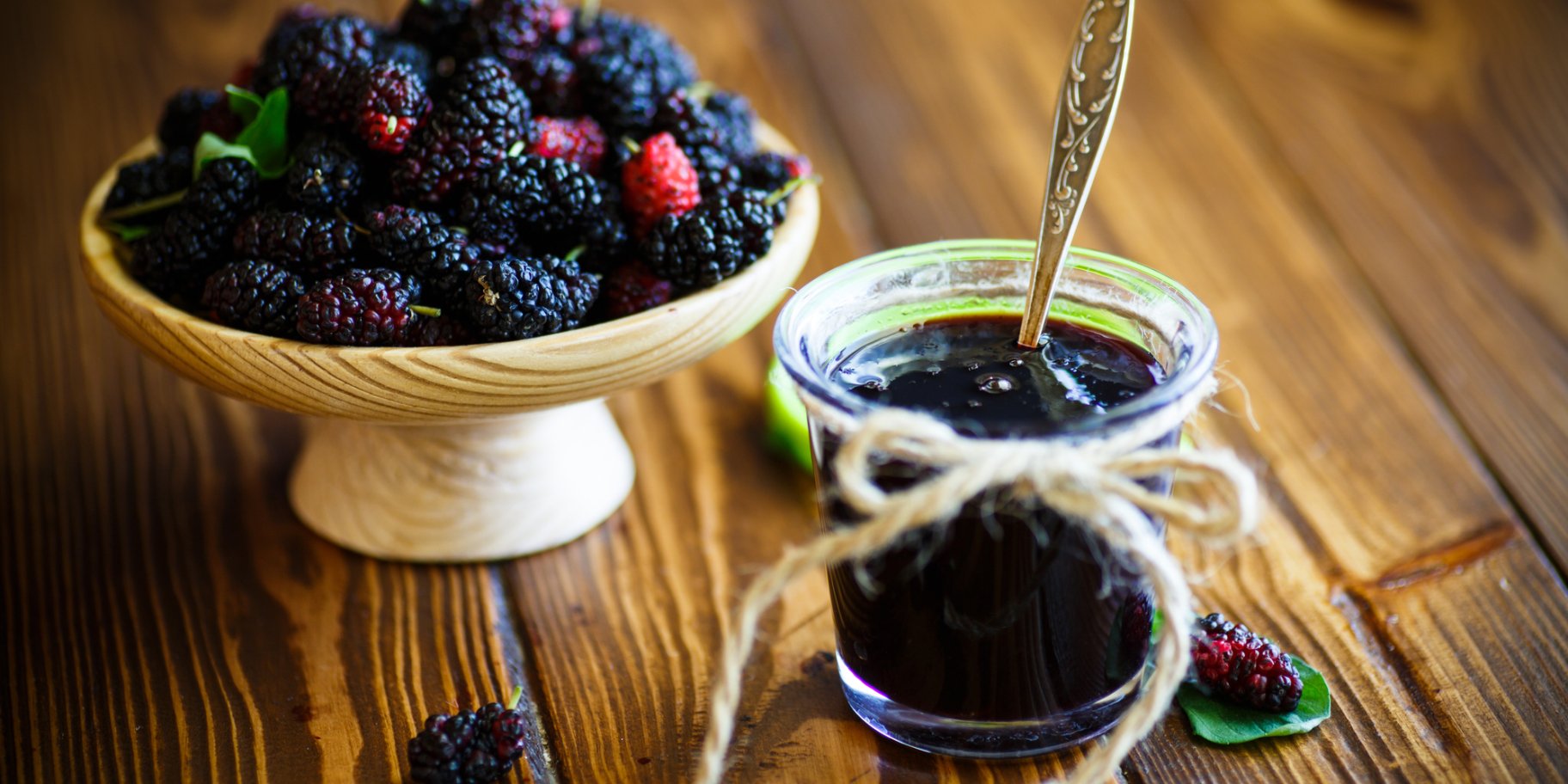 Варення з шовковиці з лимоном