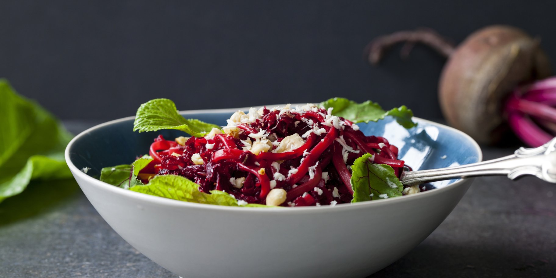 Салат з буряка, квасолі та моркви