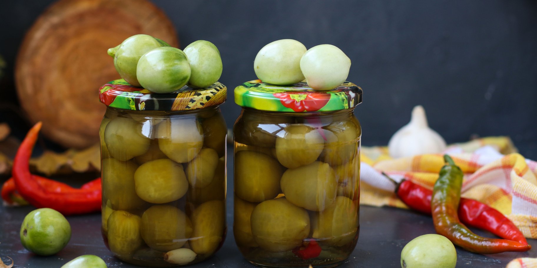 Салат із зеленими помідорами