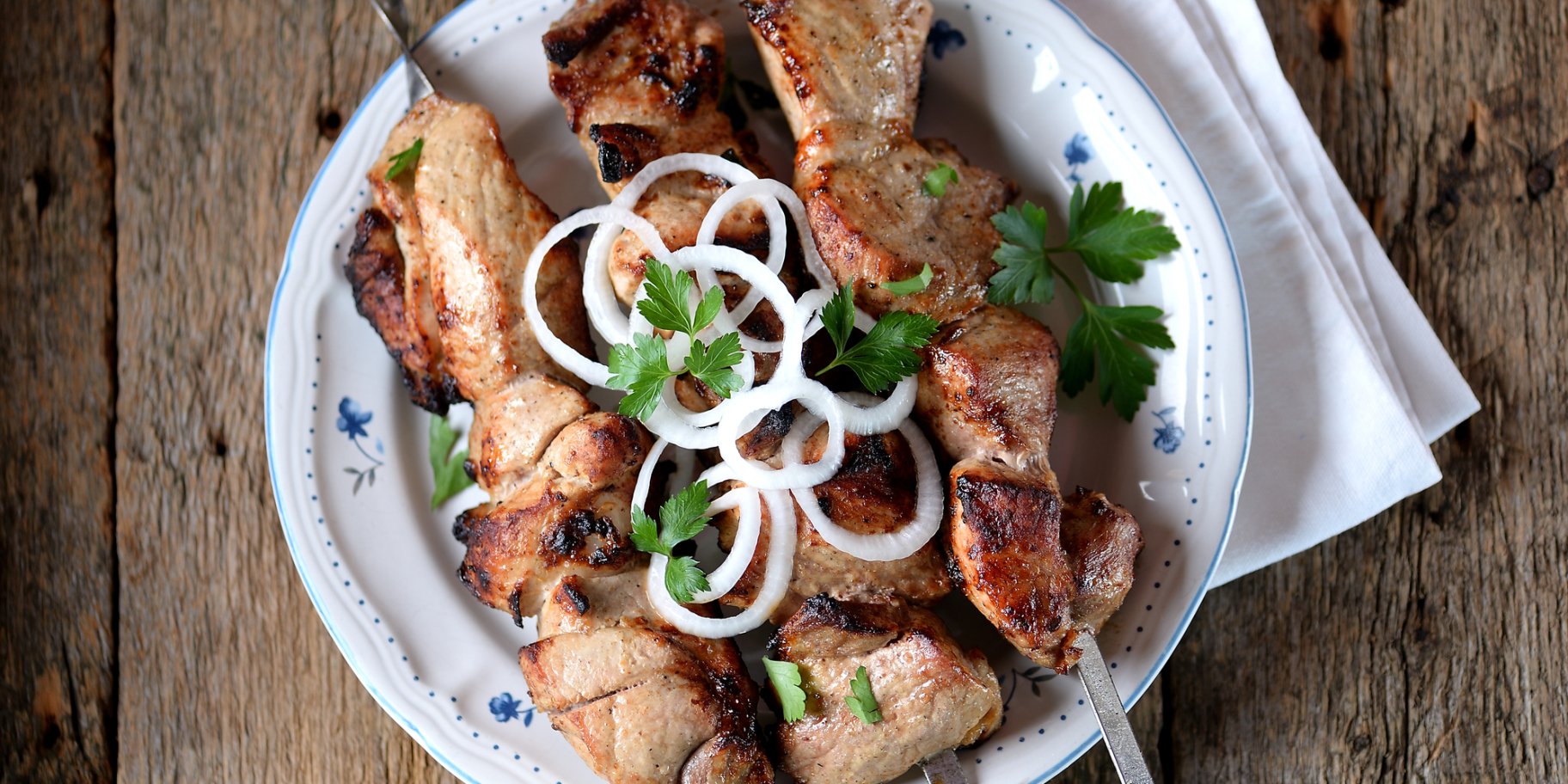 Маринованный лук к шашлыкам