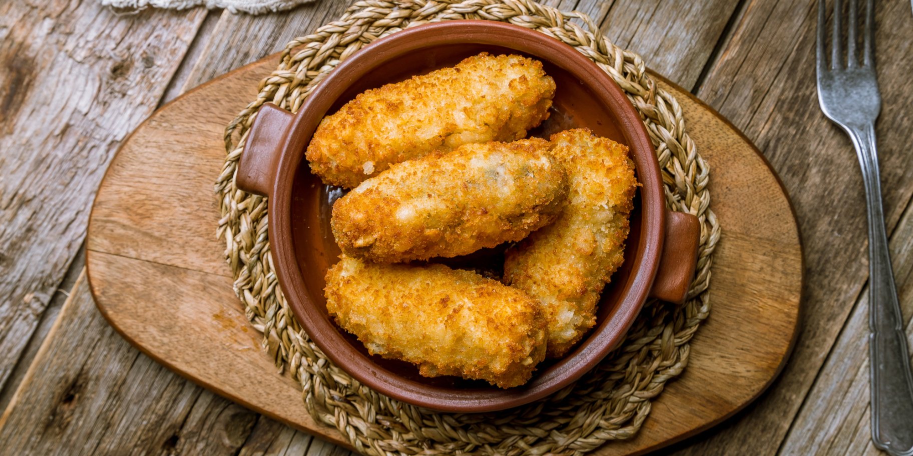 Картофельные кнедли с начинкой из ветчиной