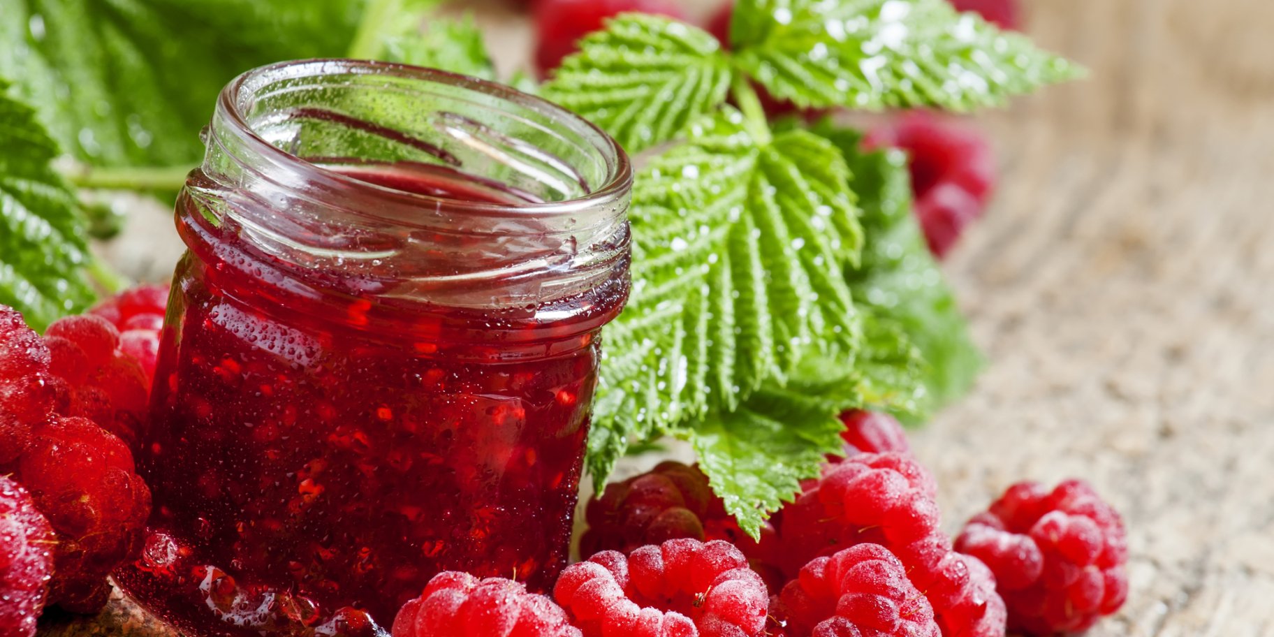 Малинове варення-п’ятихвилинка