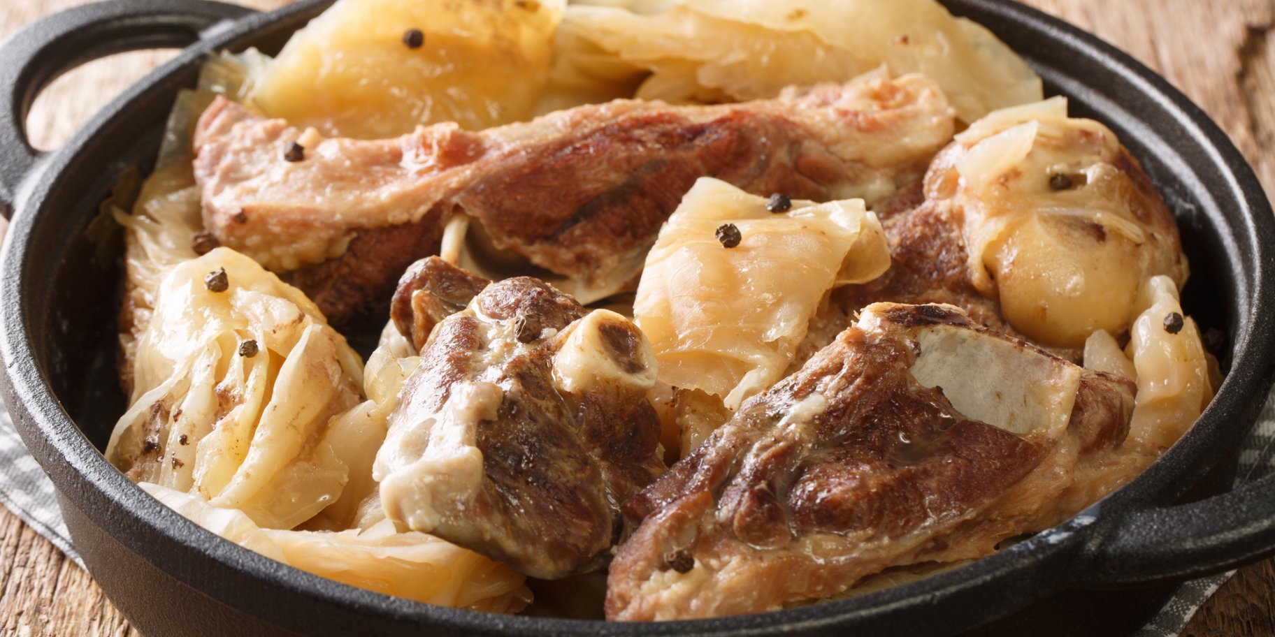 Ягнятина с капустой