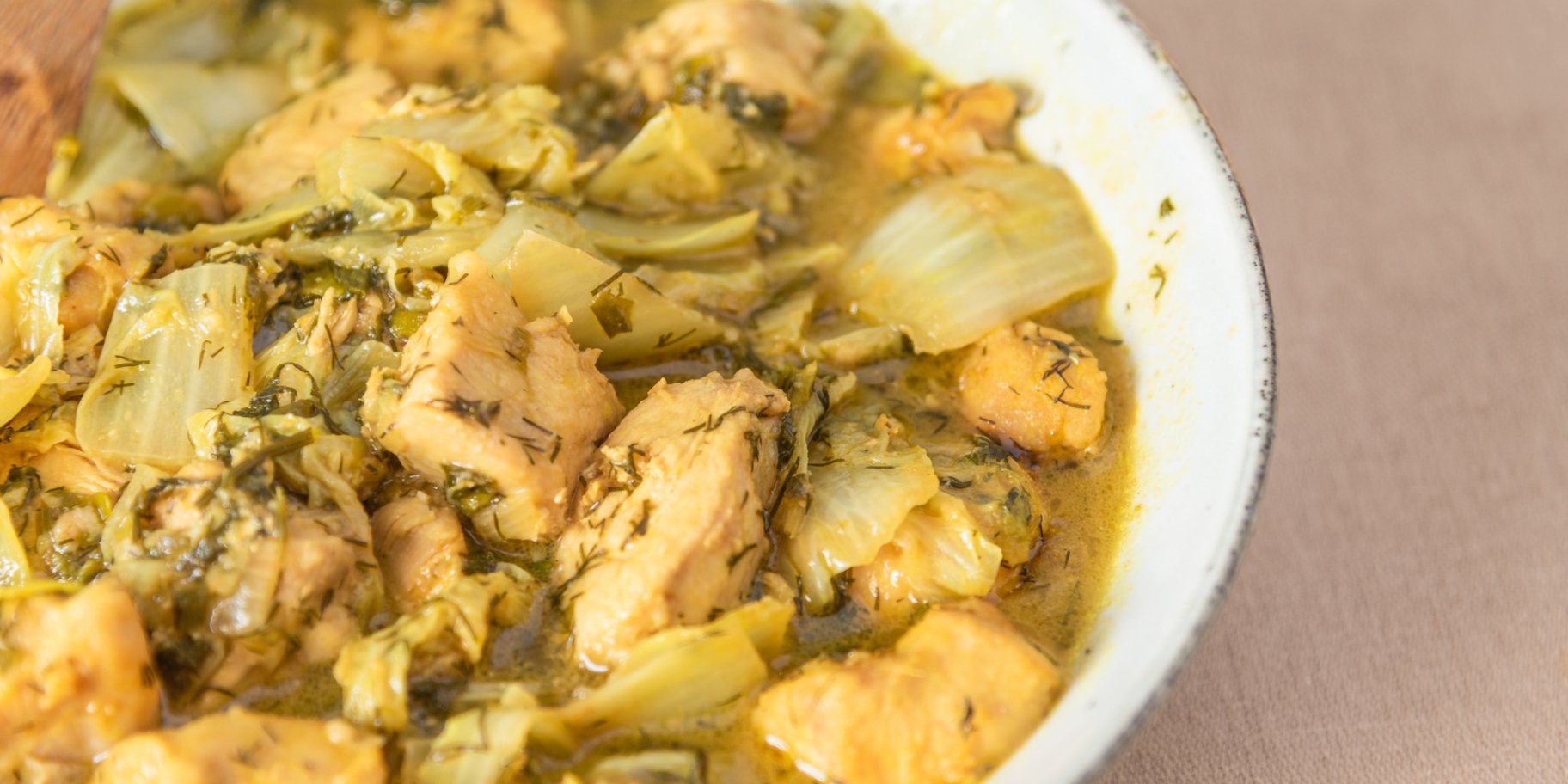 Тушковані кабачки з куркою