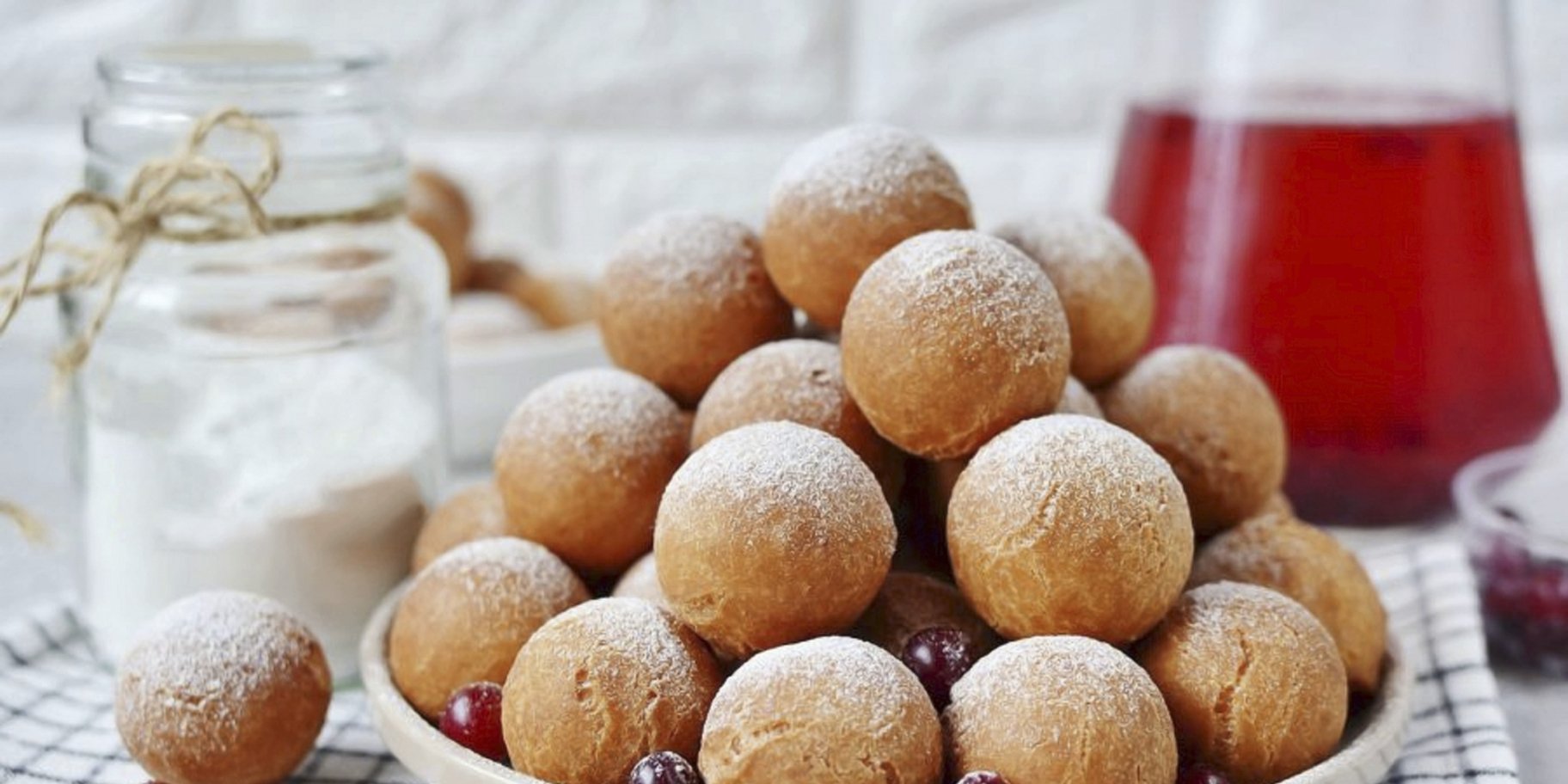 Пончики з рисом