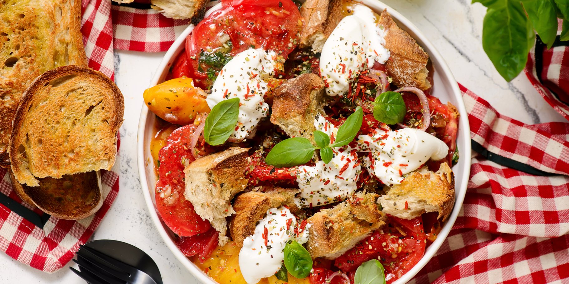 Панцанела з буратою