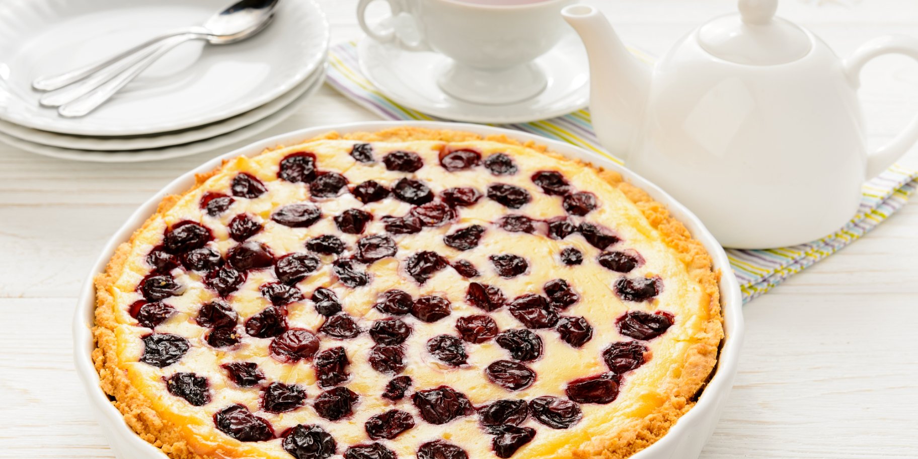 пиріг з черешнями