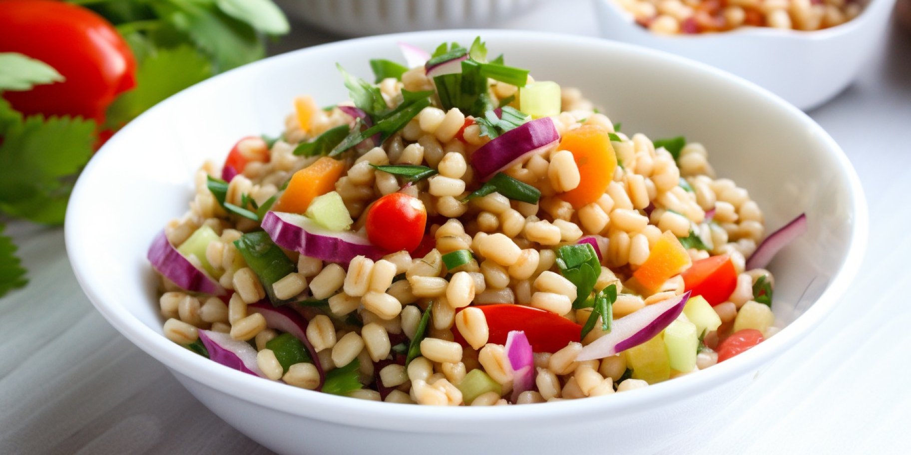 Каша-салат із перлової крупи