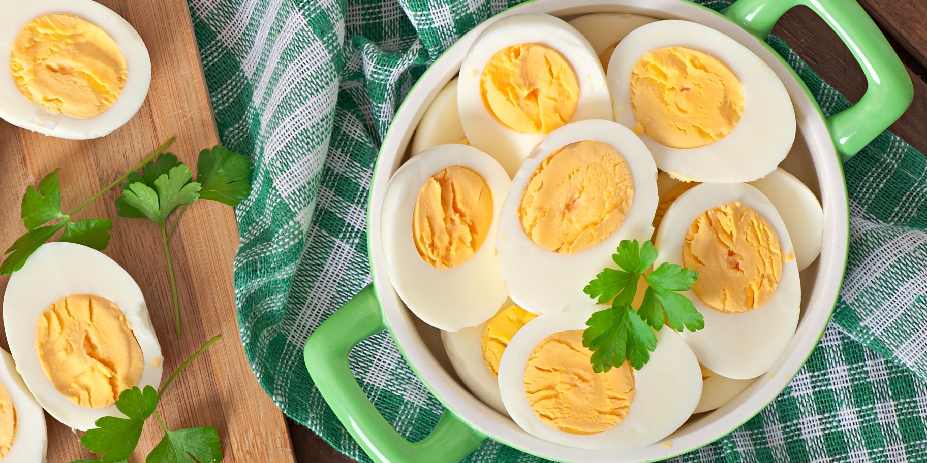 Варені круто яйця