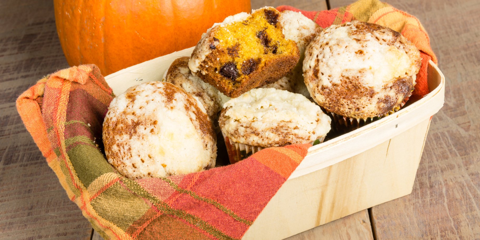 Гарбузові кекси з висівками