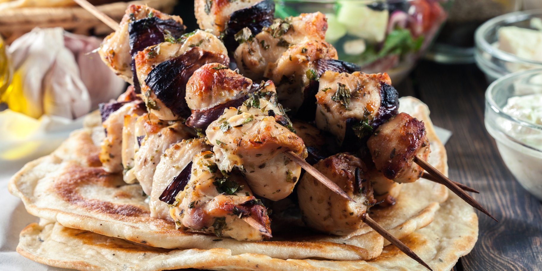 Курячий шашлик