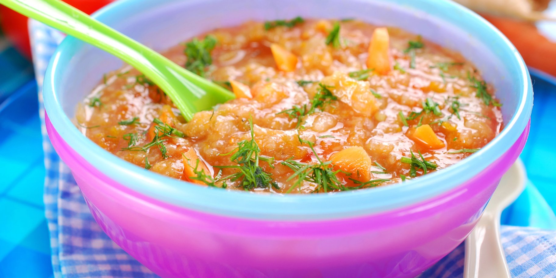 Борщ дитині