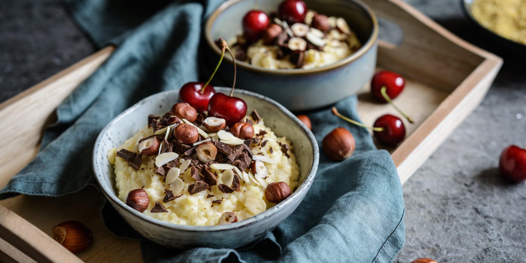 Пшоняна каша із сухофруктами