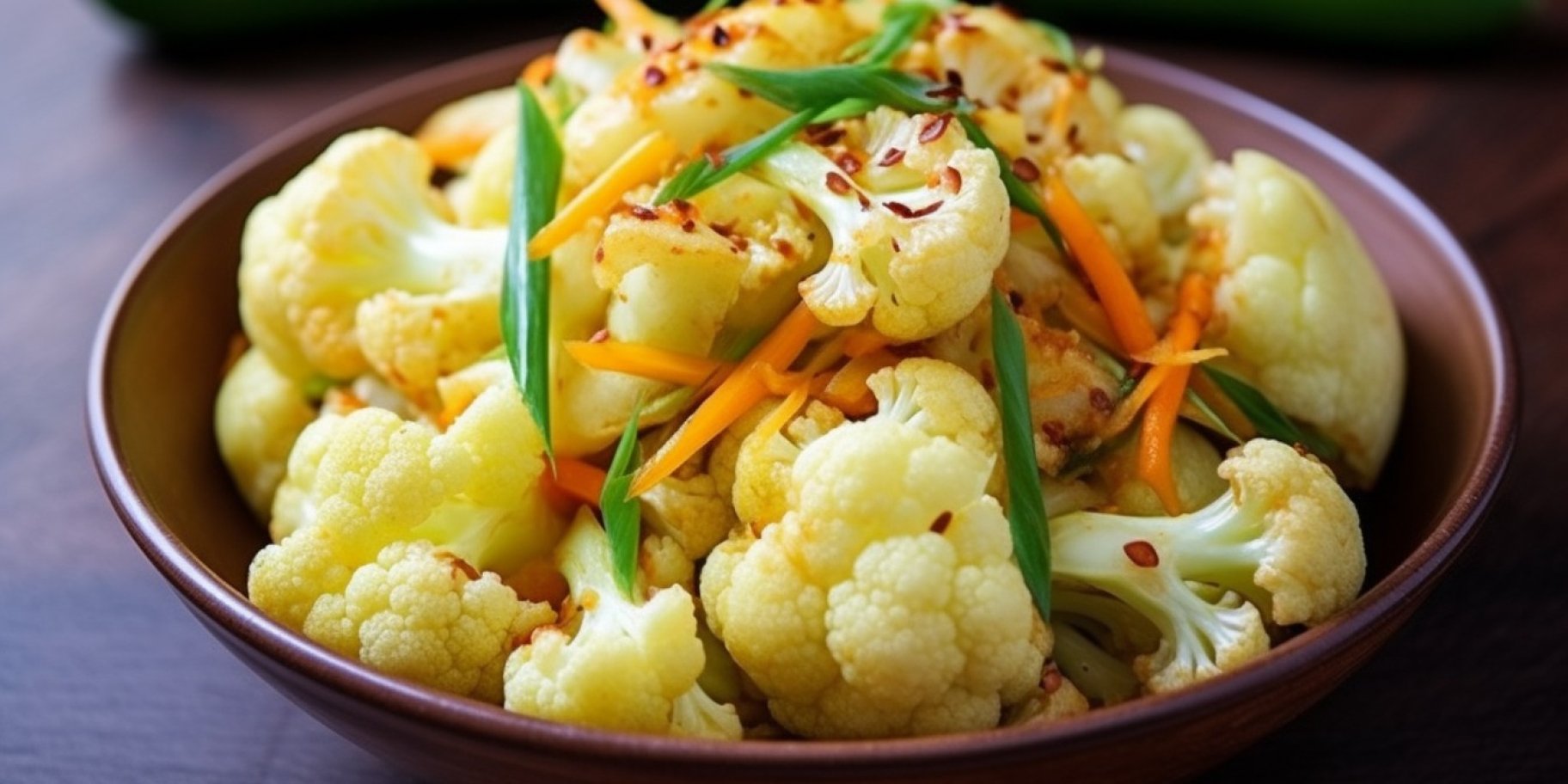 Цвітна капуста з кабачками по-корейськи