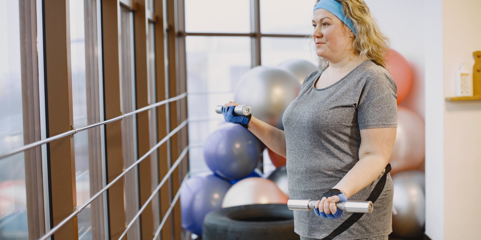 Жінка з зайвими кілограмами