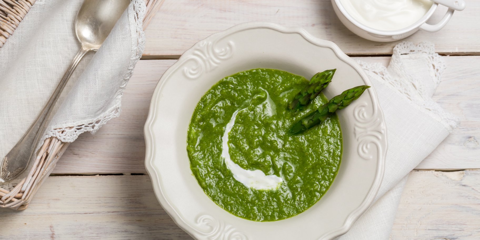 Суп из спаржи