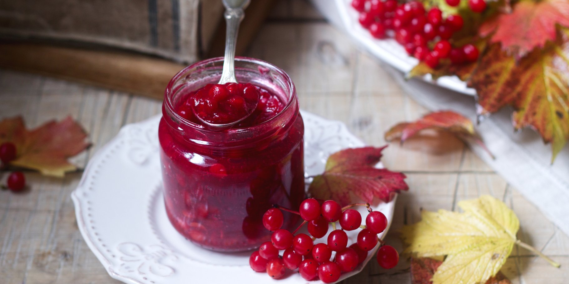 Яблучно-калиновий джем