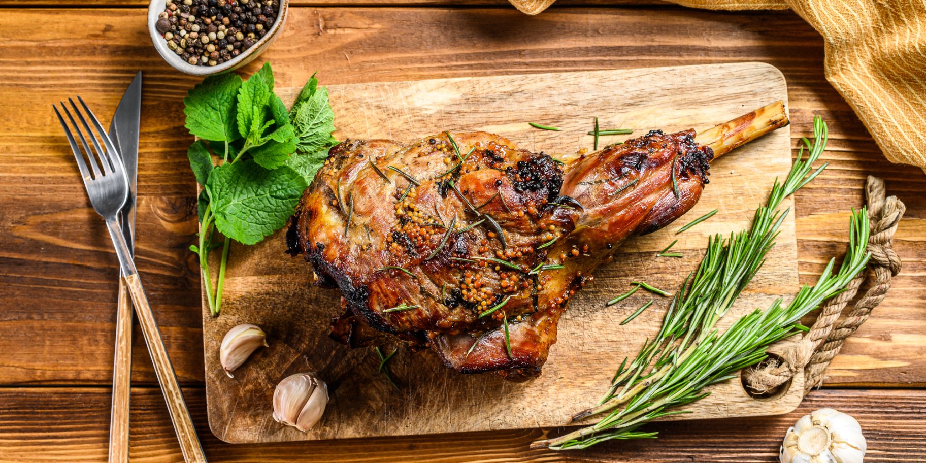 запечена баранина