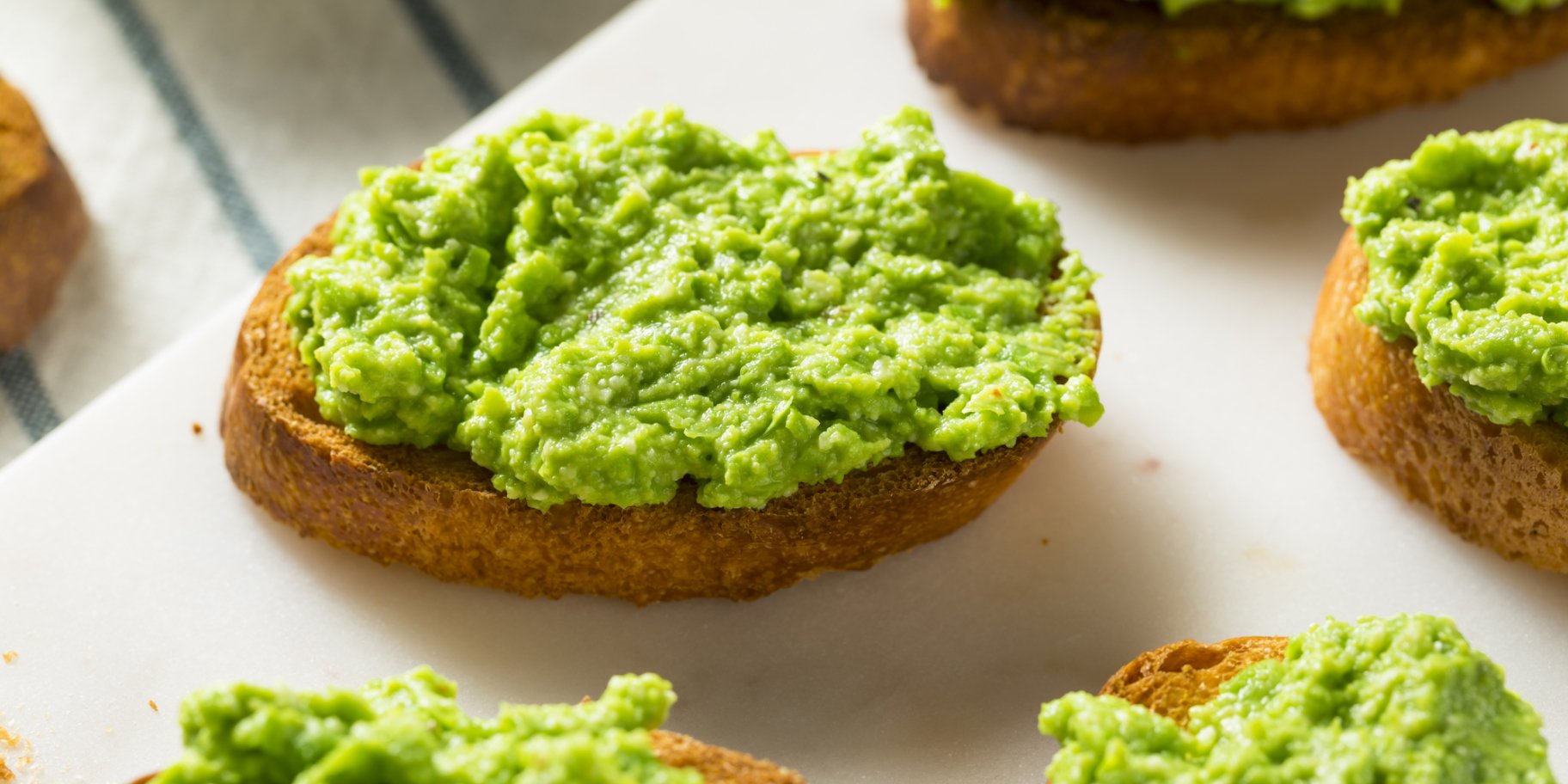 Намазка із зеленого горошку