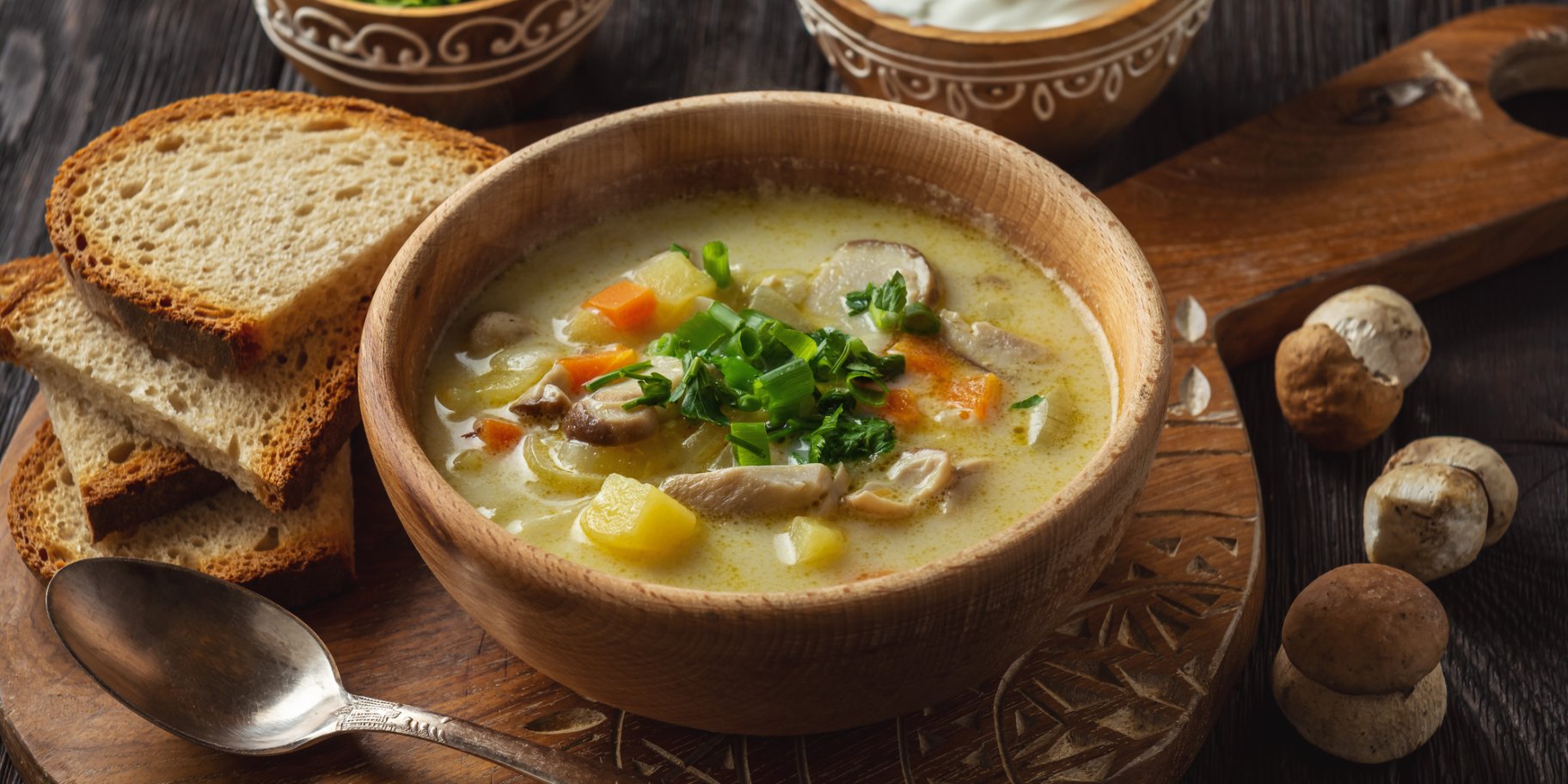 Грибна юшка