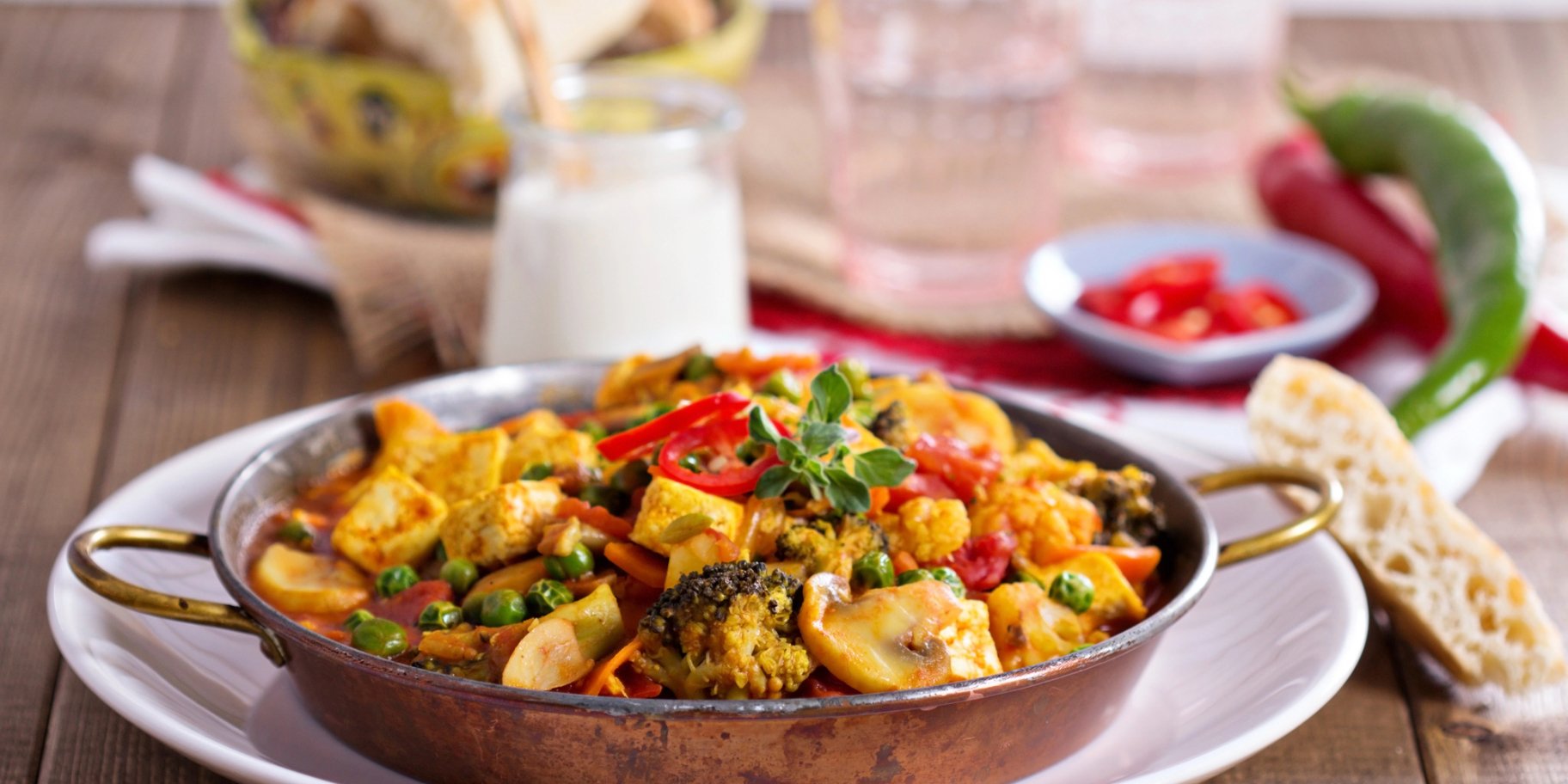 Рагу з цвітною капустою і грибами