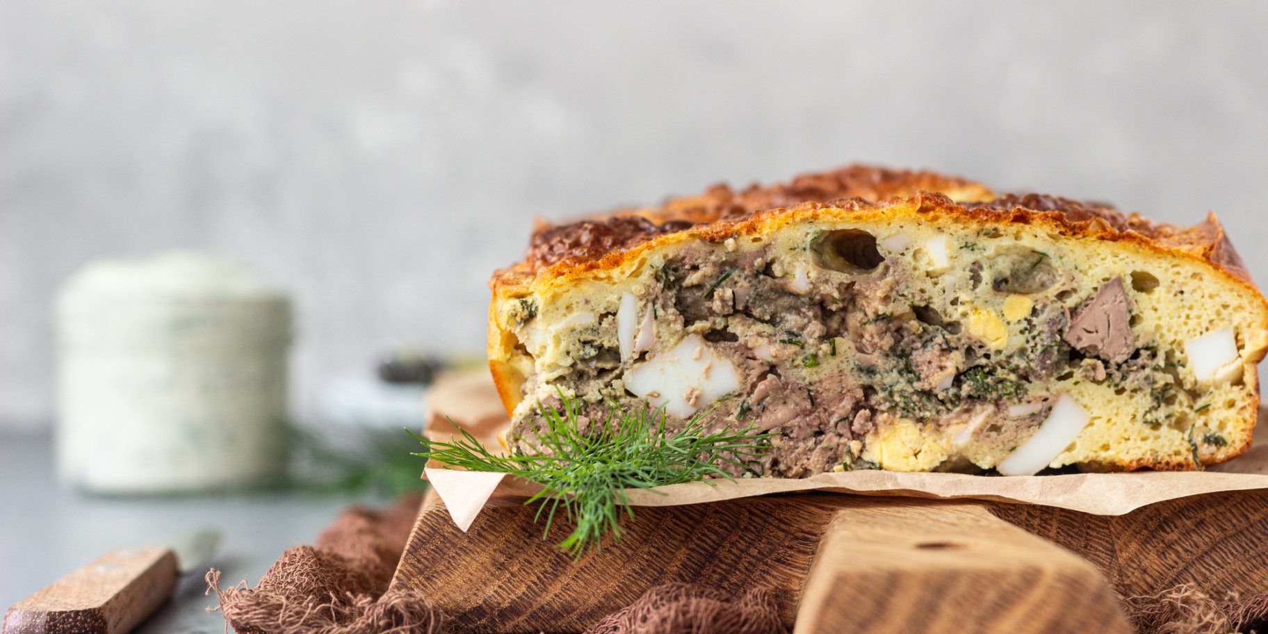 Французький паштет у тісті