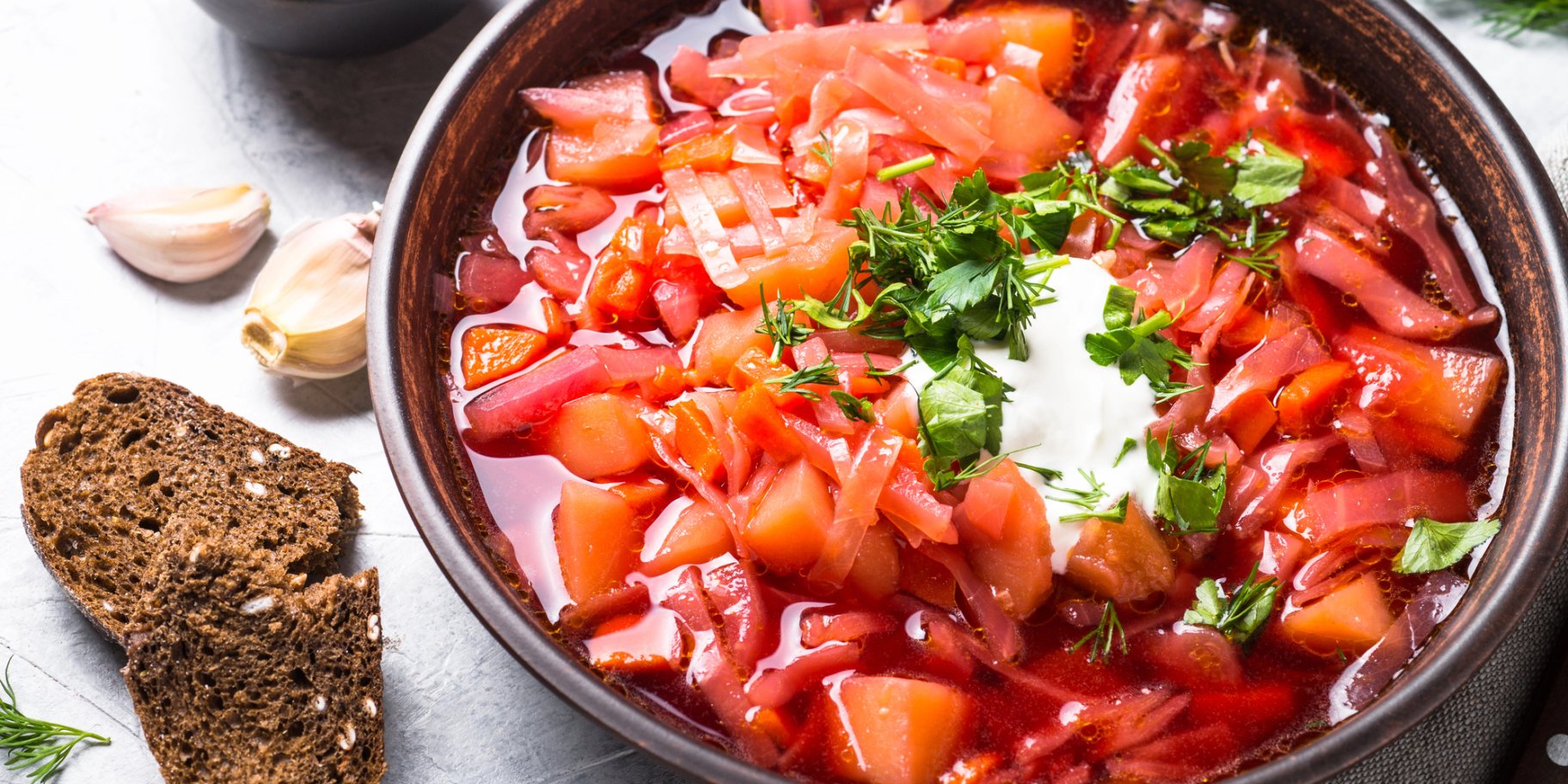 Борщ на курці