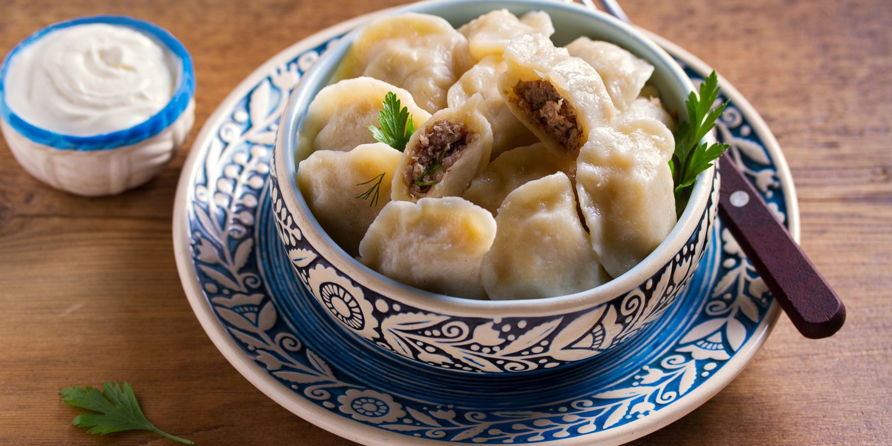 Вареники з печінкою